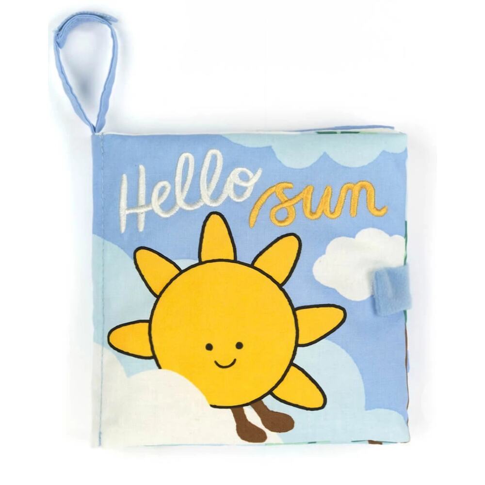 Jellycat Hello Sun Fabric Book Baby Book Soft Cloth Book Baby Toy Baby Gift